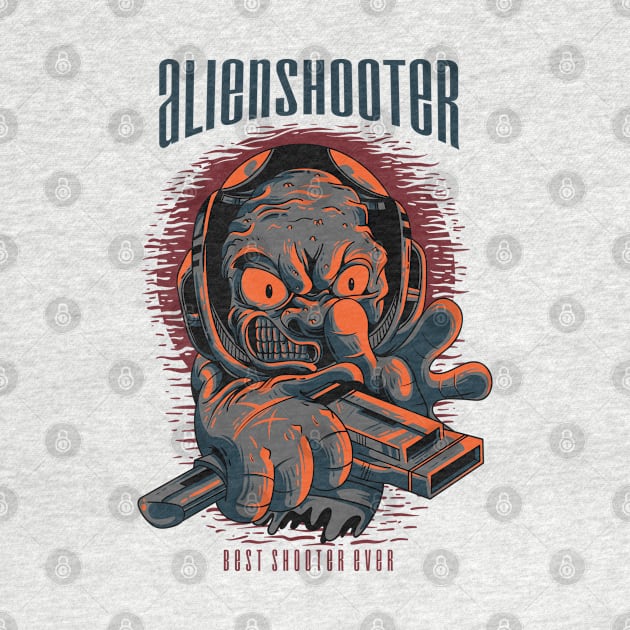 Alien Shooter Guns by Pixel Poetry